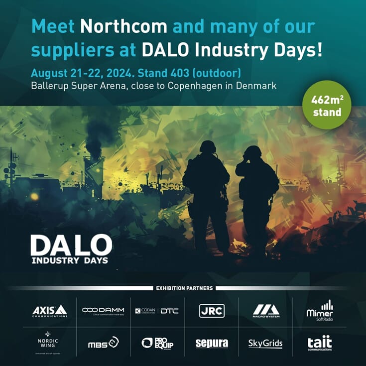 Northcom deltar på DALO Industry Days 2024